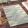 Tapis ivoire / sarcelle Annette