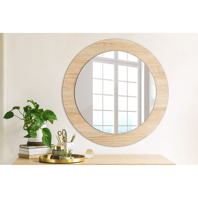 Huldar Glass Flat Wall Mirror