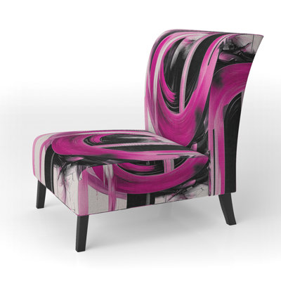 Gold Touch Art Deco I - Upholstered Modern & Contemporary Accent Chair and Modern Chair