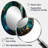 Otoniel Abstract Geode Marble Green And Blue II - Marble Wall Mirror, Modern Decorative Mirror, Printed Metal Art-643761934-643761930
