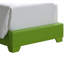Lit simple Apple, 47 po de hauteur x 41 po de largeur, 81 po de profondeur, de fabrication en polyuréthane, facile à nettoyer, nécessite un ensemble de fondation ou de lattes pour un lit de repos de qualité et relaxant dans un lit vibrant, H 47 po x l 81 po, Pu, convient aux plus petits-118095883
