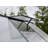 Palram - Canopia Mythos 6' W x 4' D Walk-In Hobby Twin Wall Polycarbonate Aluminum Frame Greenhouse Kit with Roof Vent - Gray-349643263-278146429