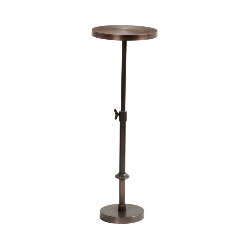 Hansjochen End Table, Bronze