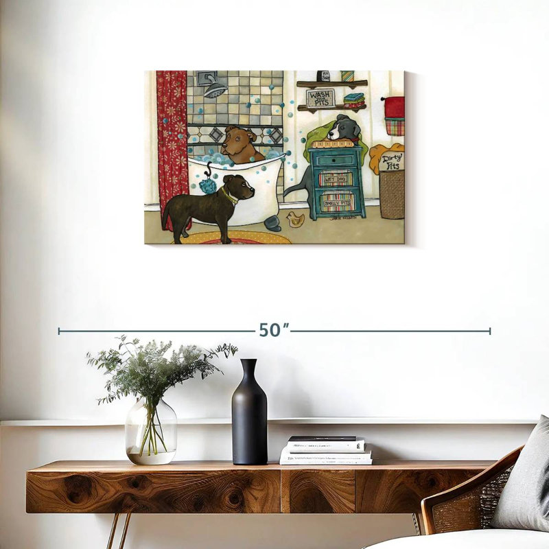 Brampt Wash Your Pits, 20" H x 30" W