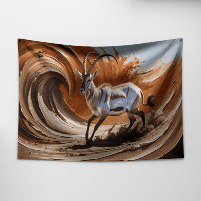 Tapisserie murale Wildlife Addax