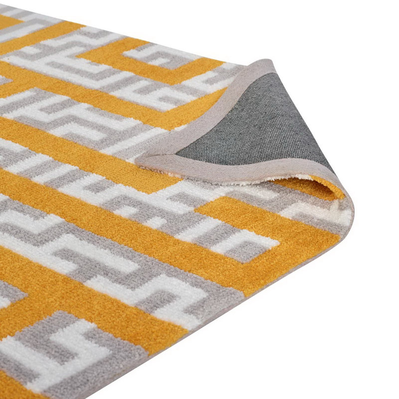 Modway Nahia Geometric Maze Area Rug, Rectangle 5' x 8'