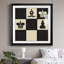 Échecs Chess II - reproduction encadrée de qualité supérieure - prête à être accrochée-879799954-879781890-879799979