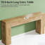 Console de style artistique, canapé, table d'appoint