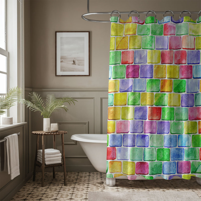 Rideau de douche Barrier, H 74 po x l 71 po