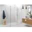 Illume 60 in. x 46.5 in. x 78 in. 90-degree Fully Frameless Wall Hinged Glass Shower Enclosure-1458995133