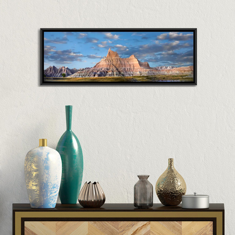 Reproduction de photo sur toile, H 16 po x l 48 po x P 1,5 po, Toile avec cadre noir