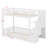 Compact Floor-Level Bunk Bed With Sturdy Ladder And Functional Under-Bed Storage-793515562