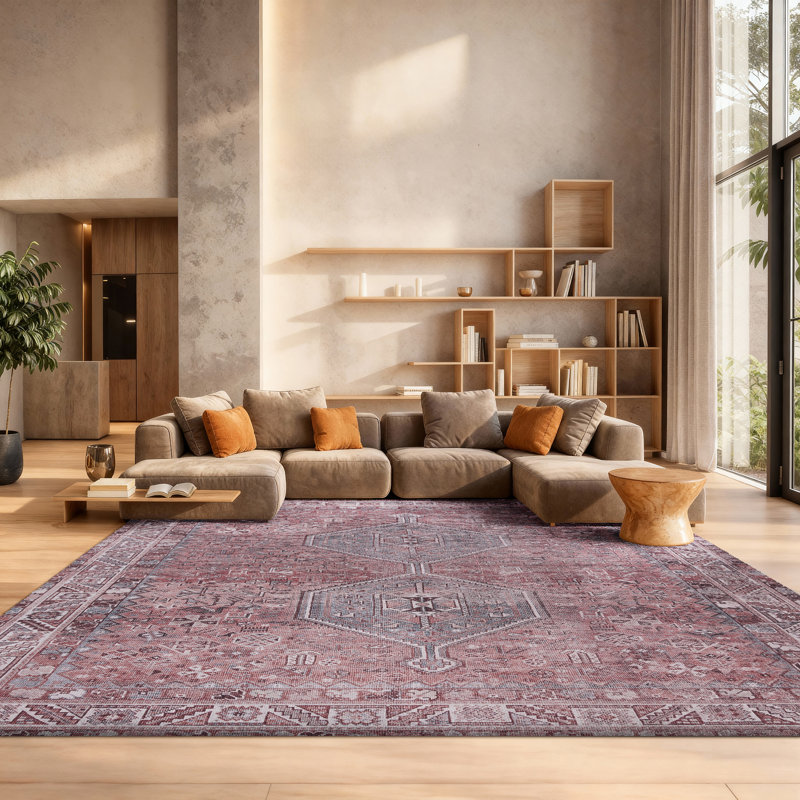 Tucson Performance Machine Washable Oriental Rug, Rectangle 8' x 10'