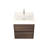23.4'' Single Bathroom Vanity with Acrylic Top-231461831