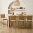 Tabouret de comptoir 17,9 po
