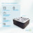 Insight 7-Person 34-Jet Acrylic Non-Lounger Hot Tub Spa with Ozonator, LED Lighting and Ice Bucket-99471660