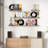 Floating Picture Ledge Shelves Set Of 4, Wall Mounted Display Shelf With Protective Lip For Photos, Books, Toys, And Decor, Durable Wood Construction, Easy Installation, Versatile For Any Room-62877654