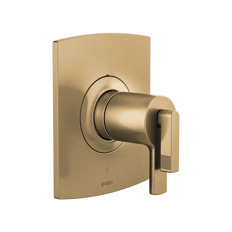 Kintsu® TempAssure® Thermostatic Valve Only Trim, Lever, Luxe Gold
