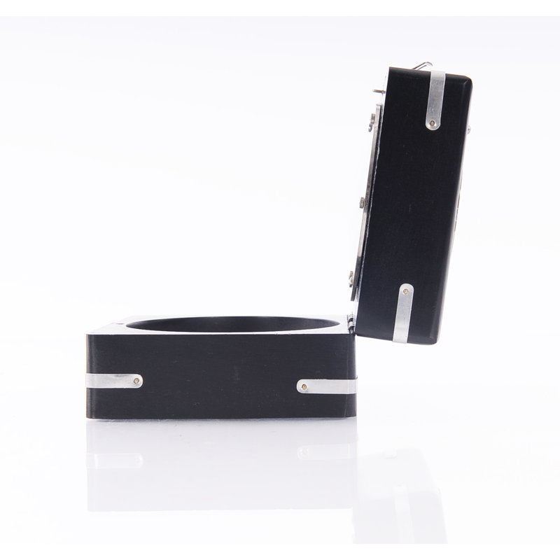 Mechanical Tabletop Clock in Black
