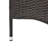 Appel 6 - Person Teak Wicker Patio Dining Set with Rectangular Table