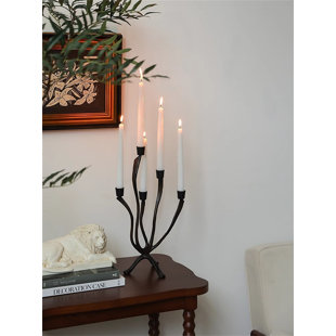 15.75'' H Metal Tabletop Candlestick