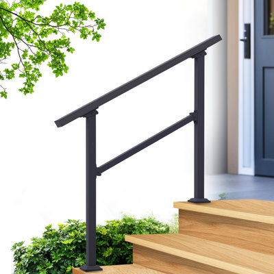 Hand Rails for Outdoor Steps for Porch, Deck, & Balcony Railing