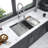 Undermount Workstation Kitchen Sink - 30"X19"X 10" Inch Stainless Steel 16 Gauge Deep Single Bowl Sink