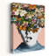 Twiggy surprise Colorful Contemporary Butterfly Nature Wall Art Print-1479979849