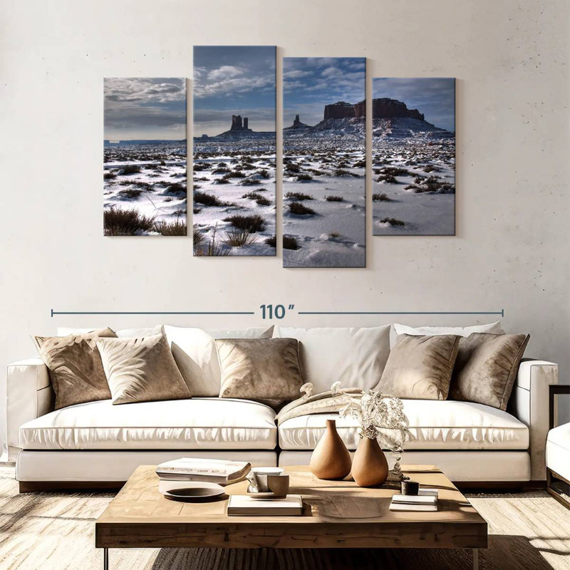 Lynelle Winter In Arizona, 54" H x 84" W