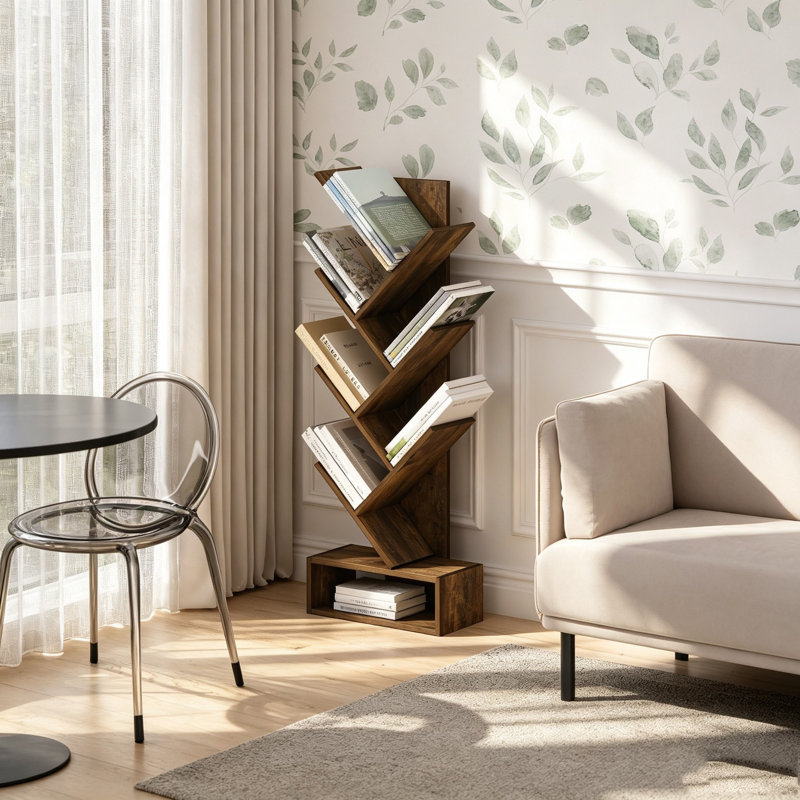 117.3 cm H x 42.9 cm W Bookcase