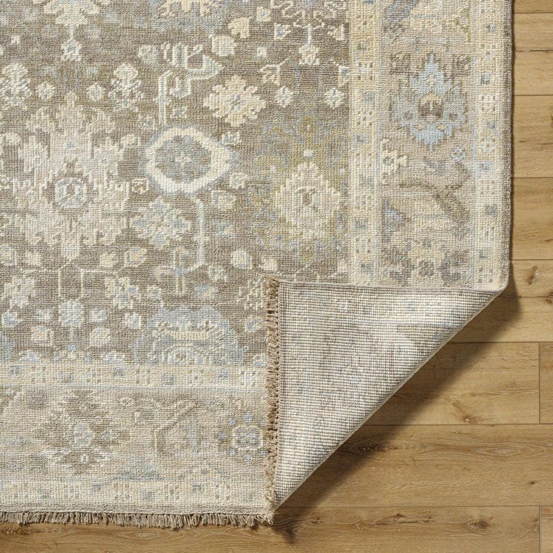 Rectangle Antalya Wool Area Rug, Rectangle 6' x 9'