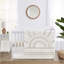 Ensemble de literie pour lit de bébé 4 pièces Ivory