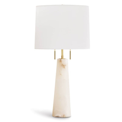 Southern Luxe Alabaster Table Lamp