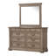 Commode 9 tiroirs avec miroir Laniel