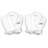 2 Piece Cotton Velour Bathrobe Set, Personalized Bathrobes Monogrammed Robes-1370074136