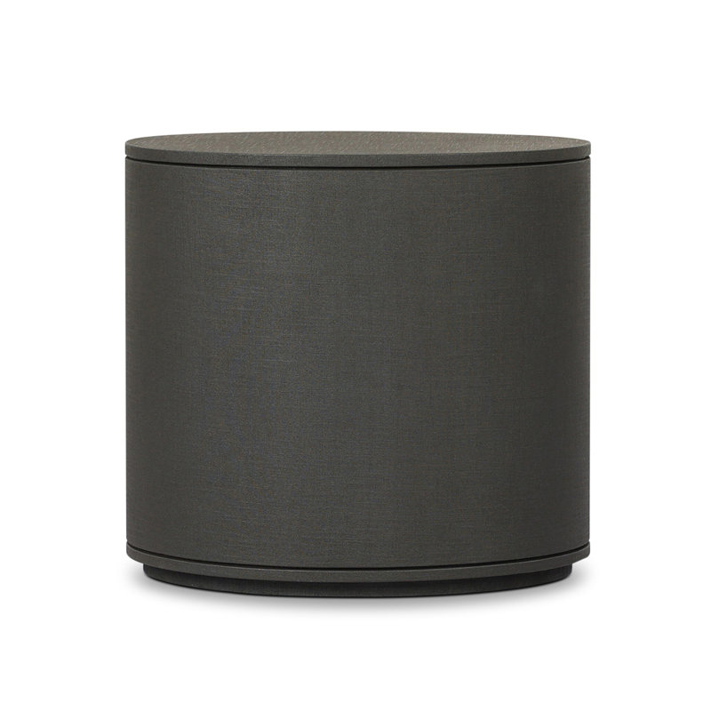 Amelia 4 - Drawer Nightstand, Dark Green Lacquered Linen