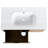 Bathroom Vanity 36 Inch Wall Mounted - Gel Sink Included Spacious Interior Storage Doors And Drawers Plywood Base Modern Elegance Capacity-1778308519