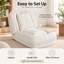 33.86 " Corduroy Sofa-793945950