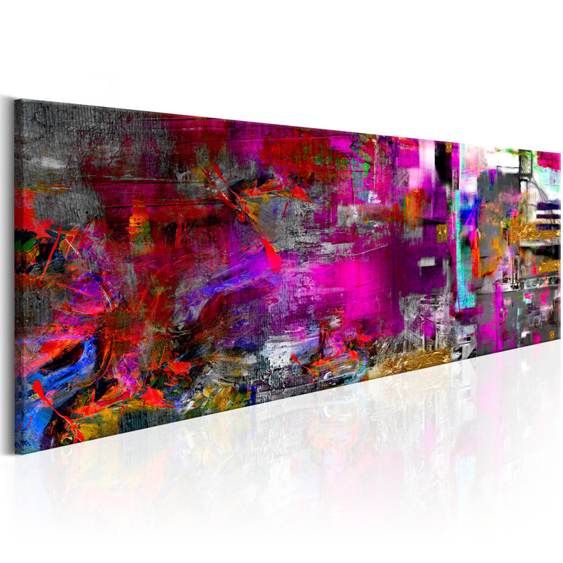 Purple Orangery - Print on Canvas, 135 cm x 45 cm