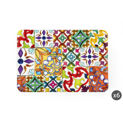 Lisbona Abstract Rectangle Placemat