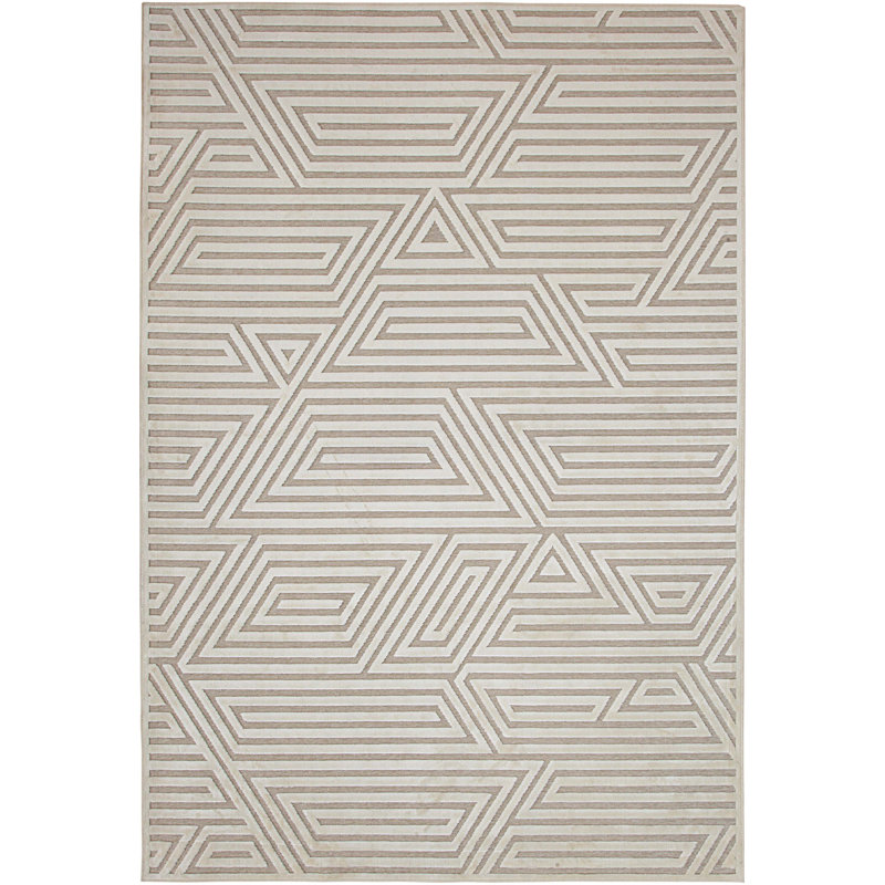 Keywana Chenille Geometric Rug