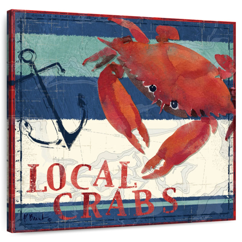 Brampt Deep Sea Crab, 24" H x 24" W