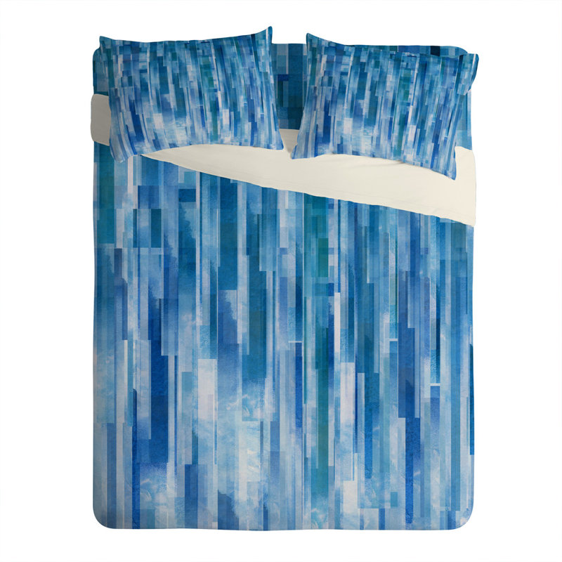 Taie d'oreiller Jacqueline Maldonado, Standard, Bleu