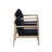 Amina Outdoor Solid Wood Acacia Chair with Cushions-1042976995