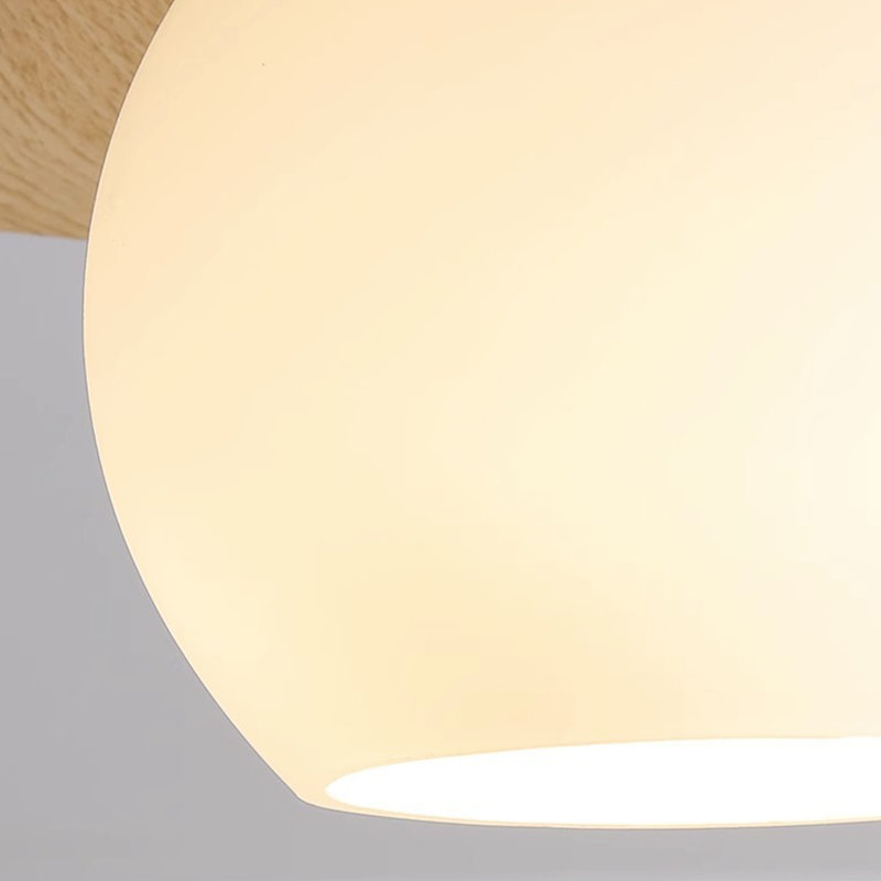 Huriya Glass Flush Mount