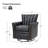Arhianna Leather Swivel Armchair-1083112794