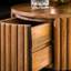 Hooli 40cm W Steel Bedside Table