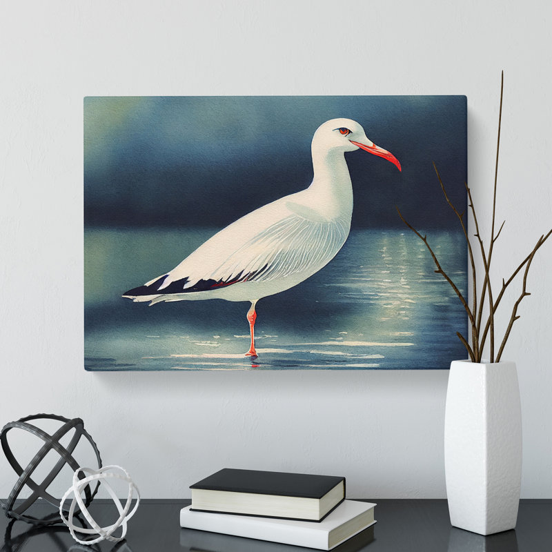 Watercolour Seagull Vol.2 - Wrapped Canvas