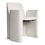 Parentheses Upholstered Arm Chair-519281049