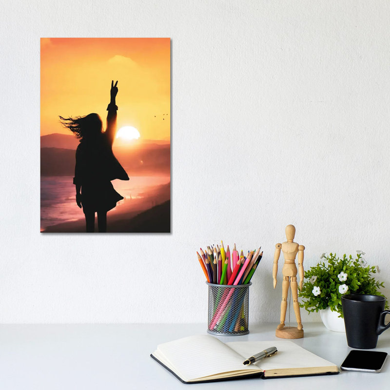 Hope 1 Piece Wrapped Canvas Wall Art, 20.32 cm H x 30.48 cm W